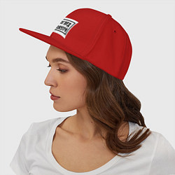 Кепка-снепбек Взгляд Изнутри классика в цвете, цвет: красный — фото 2