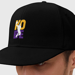 Кепка-снепбек Kobe fly, цвет: черный
