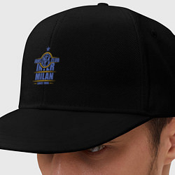 Кепка-снепбек Inter Milan fans club, цвет: черный