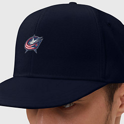 Кепка снепбек Columbus blue jackets - hockey team - emblem