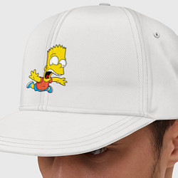 Кепка-снепбек Барт Cимпсон падение, цвет: белый