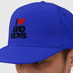 Кепка снепбек I love bad boy