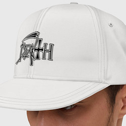 Кепка-снепбек Death (смерть), цвет: белый