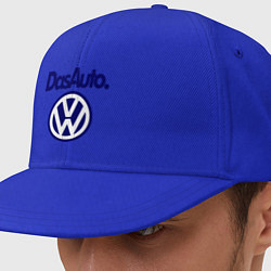 Кепка-снепбек Volkswagen Das Auto, цвет: синий