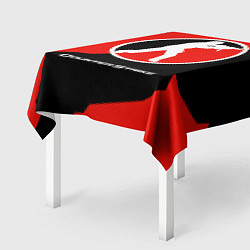 Скатерть для стола CS:GO Red Style, цвет: 3D-принт — фото 2