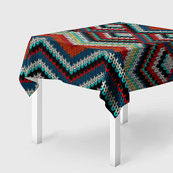 Скатерть для стола Узоры вышивки, цвет: 3D-принт — фото 2