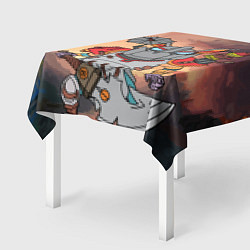 Скатерть для стола Фан Клокверк из Доты, цвет: 3D-принт — фото 2
