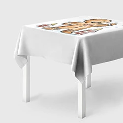 Скатерть для стола Печенюшка, цвет: 3D-принт — фото 2