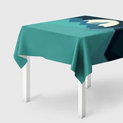 Скатерть для стола Воющий волк, цвет: 3D-принт — фото 2