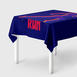 Скатерть для стола Спортивный бег!, цвет: 3D-принт — фото 2