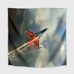Скатерть для стола Красный F16, цвет: 3D-принт