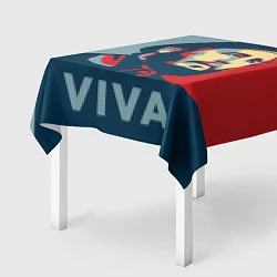 Скатерть для стола Фидель Кастро, цвет: 3D-принт — фото 2