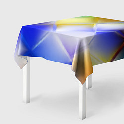 Скатерть для стола Colorful squares, цвет: 3D-принт — фото 2