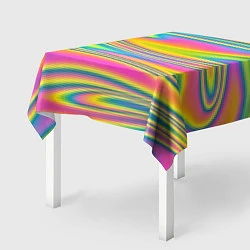 Скатерть для стола Абстрактные разводы цвета, цвет: 3D-принт — фото 2