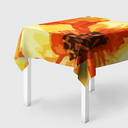 Скатерть для стола Пион, цвет: 3D-принт — фото 2