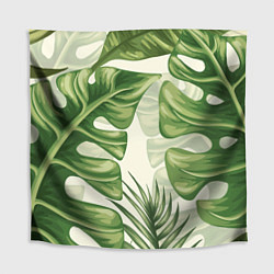 Скатерть для стола Тропический папоротник, цвет: 3D-принт