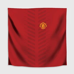 Скатерть для стола Manchester United: Red Lines, цвет: 3D-принт