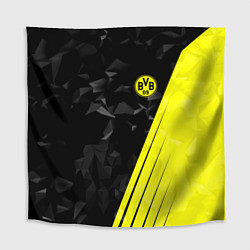 Скатерть для стола FC Borussia Dortmund: Abstract, цвет: 3D-принт