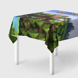 Скатерть для стола Майнкрафт: Костя, цвет: 3D-принт — фото 2