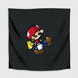 Скатерть для стола Super Mario: Black Brick, цвет: 3D-принт