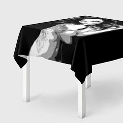 Скатерть для стола Sexy Girl: Black & White, цвет: 3D-принт — фото 2