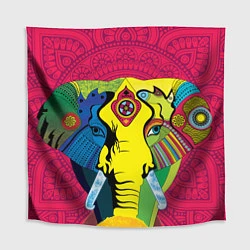 Скатерть для стола Индийский слон, цвет: 3D-принт