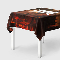 Скатерть для стола DOOM: Eternal, цвет: 3D-принт — фото 2