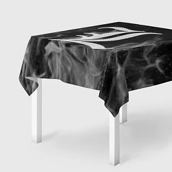 Скатерть для стола L letter flame gray, цвет: 3D-принт — фото 2