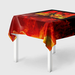 Скатерть для стола Queen - We Will Rock You, цвет: 3D-принт — фото 2