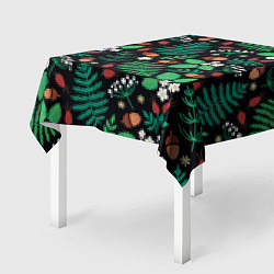 Скатерть для стола Forest leaves, цвет: 3D-принт — фото 2