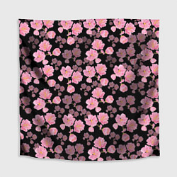 Скатерть для стола Цветок сакуры, цвет: 3D-принт