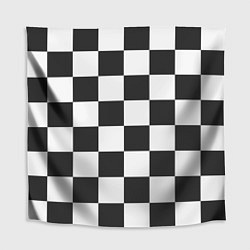 Скатерть для стола Шахматка, цвет: 3D-принт