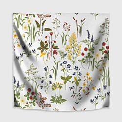 Скатерть для стола Flowers, цвет: 3D-принт
