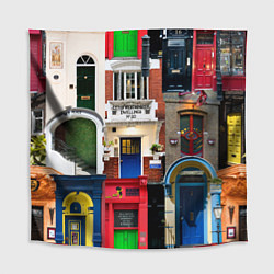 Скатерть для стола London doors цифровой коллаж, цвет: 3D-принт