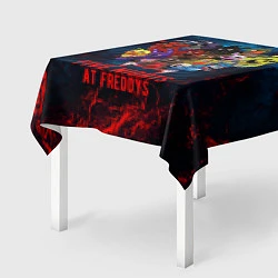 Скатерть для стола Five Nights At Freddys, цвет: 3D-принт — фото 2
