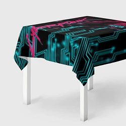 Скатерть для стола CYBERPUNK, цвет: 3D-принт — фото 2