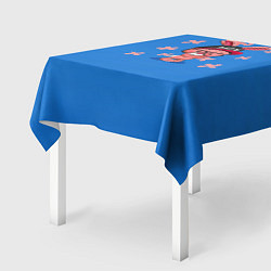 Скатерть для стола Милый Заяц, цвет: 3D-принт — фото 2