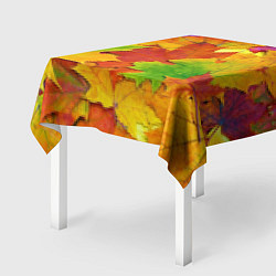 Скатерть для стола Осенние листья, цвет: 3D-принт — фото 2