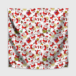 Скатерть для стола Дед Мороз, цвет: 3D-принт