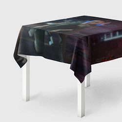 Скатерть для стола Cyberpunk 2077, цвет: 3D-принт — фото 2