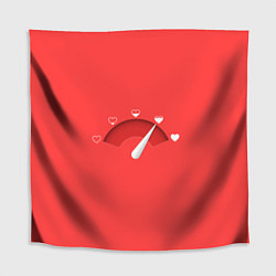 Скатерть для стола Измеритель Любви, цвет: 3D-принт
