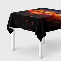 Скатерть для стола DOOM MARS, цвет: 3D-принт — фото 2