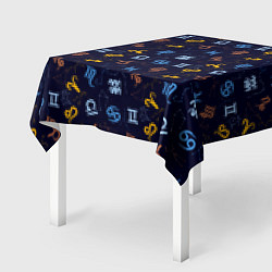 Скатерть для стола Знаки Зодиака, цвет: 3D-принт — фото 2