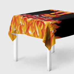 Скатерть для стола CUPHEAD DEVIL, цвет: 3D-принт — фото 2
