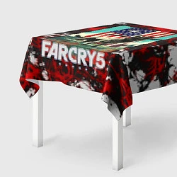 Скатерть для стола Farcry5, цвет: 3D-принт — фото 2