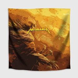 Скатерть для стола Metallica Music, цвет: 3D-принт
