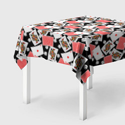 Скатерть для стола Карты, цвет: 3D-принт — фото 2