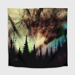 Скатерть для стола СТРАШНЫЙ ЛЕС, цвет: 3D-принт