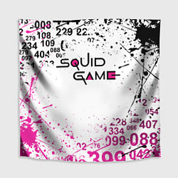 Скатерть для стола Игра в кальмара: Числа игроков, цвет: 3D-принт