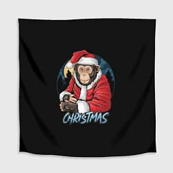 Скатерть для стола CHRISTMAS обезьяна, цвет: 3D-принт